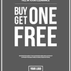 Everything is BOGO!